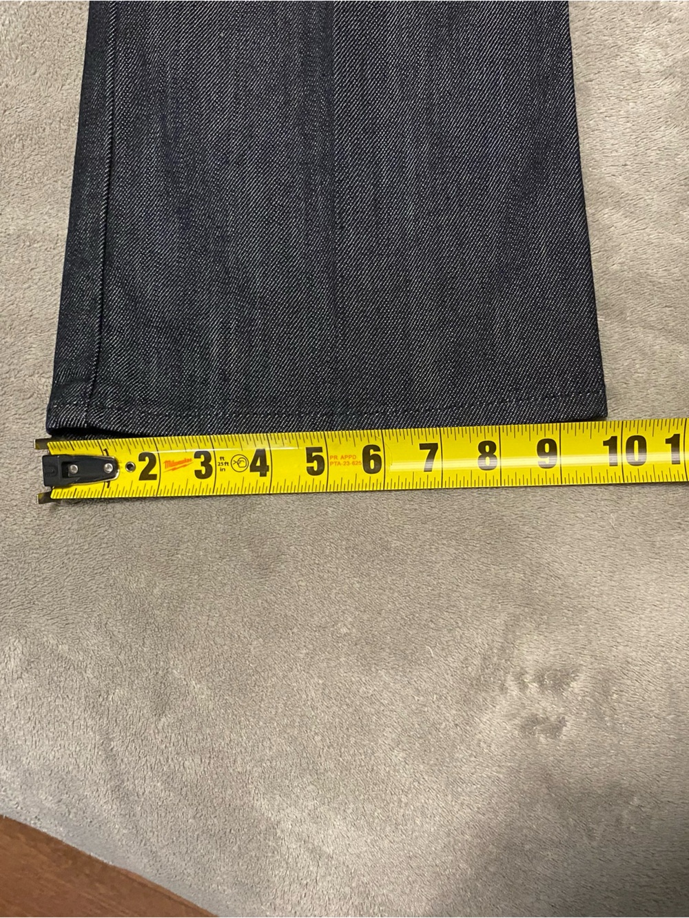 7 For All Mankind Dark Blue Flare Jeans - Picture 4 of 13
